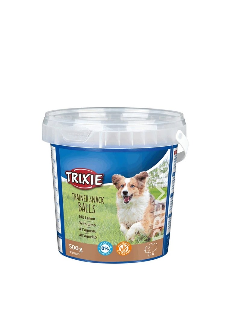 Trixie Premio Trainer Snack Lamb Balls Dog Treats - Image 2
