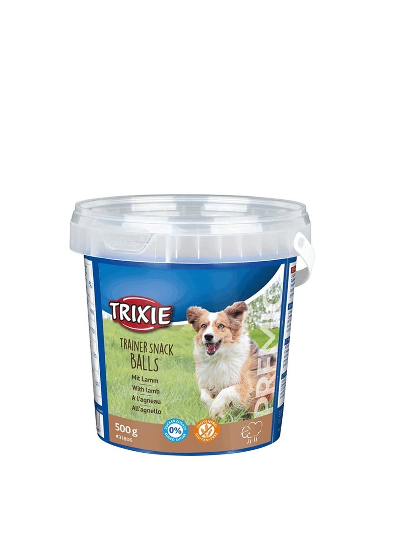 Trixie Premio Trainer Snack Lamb Balls Dog Treats - Image 3