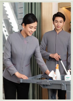 KUYING New Summer Cleaner Work Clothes  - Image 2