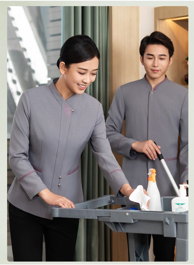 KUYING - New Summer Cleaner Work Clothes - Image 1