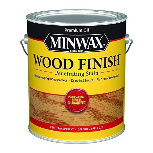 Minwax Wood Finish 71005000, Colonial Maple Stain, Gallon - Image 1