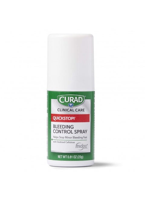 Curad Quickstop Bleeding Control Spray, For Minor Cuts And Scrapes, .81Oz (1 Count)