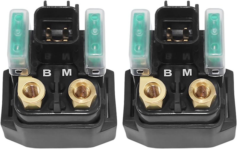Vuzmode Motorcycle Starter Solenoid Relay (2 pcs) - Image 1