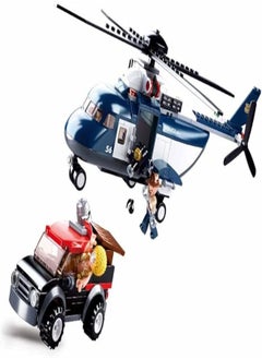 Sluban SLUBAN POLICE II-POLICE ROTORCRAFT boy toys, girl toys, birthday gift, Christmas gift, growth, fun, for kids. 