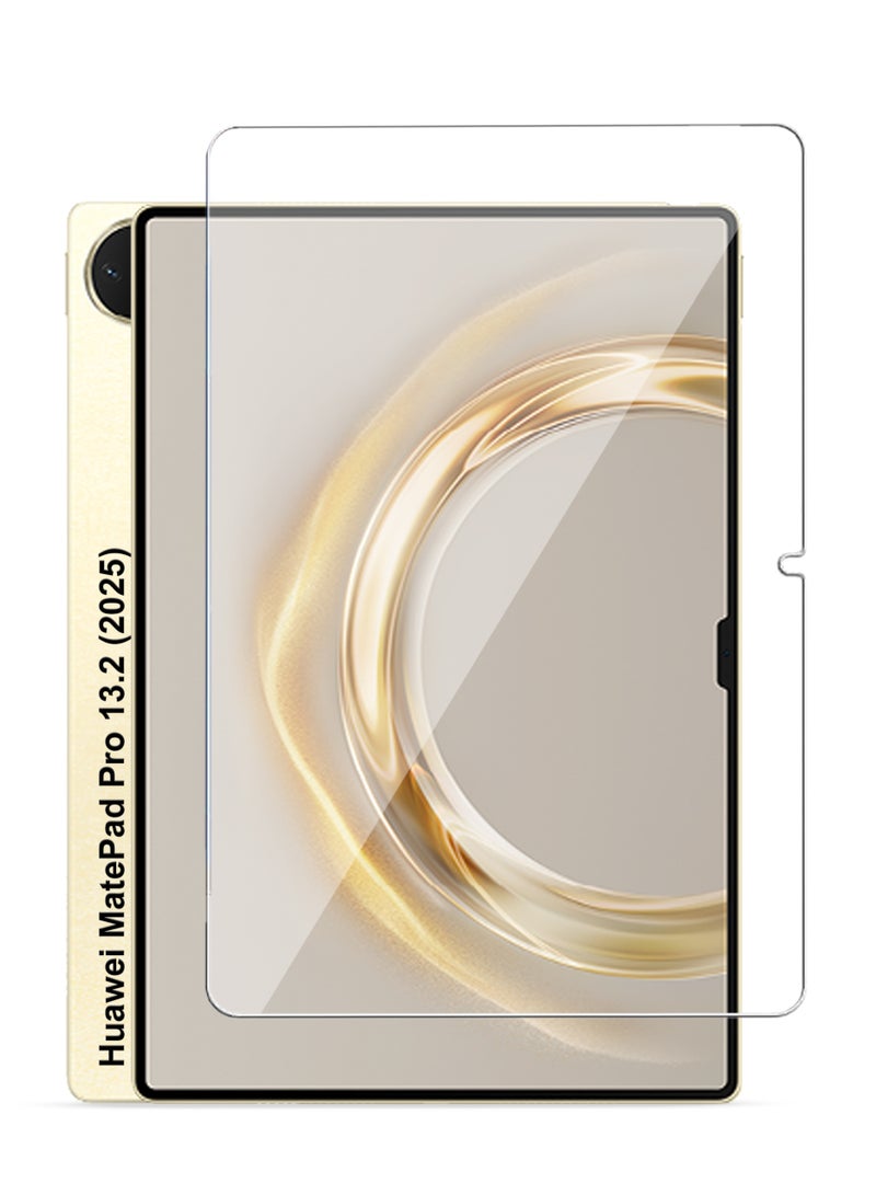 هواوي ميت باد برو 13.2 (2025) واقي شاشة، واقي شاشة من الزجاج المقوى عالي الوضوح، مقاوم للخدش، خالٍ من الفقاعات، شفافية عالية، واقي شاشة يعمل باللمس رقيق هواوي ميت باد برو 13.2 (2025) - Image 1