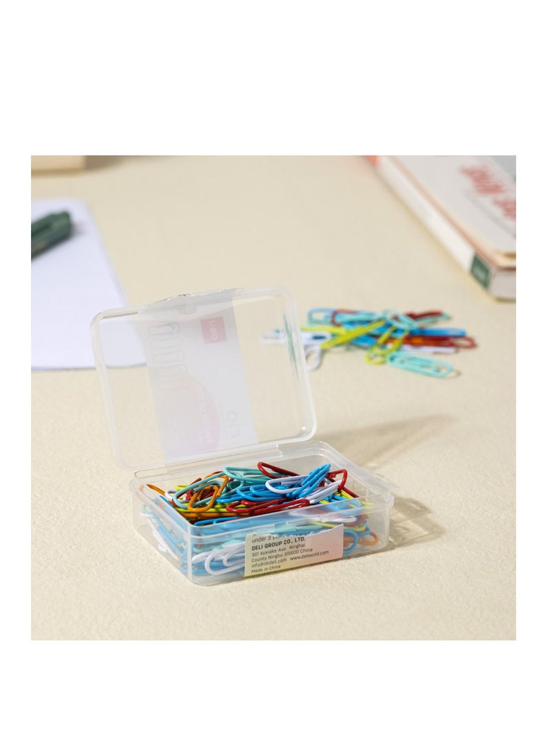 Deli - 200-Piece Paper Clips With A Clip Dispenser - Image 1