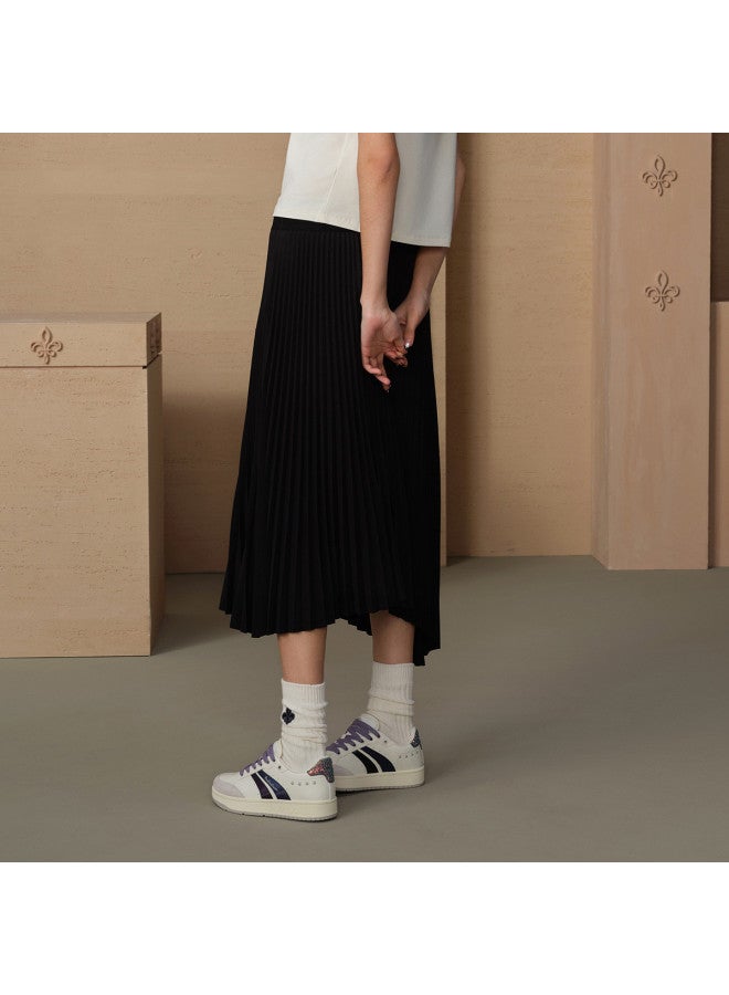 PALLADIUM Summer Midi Skirt Irregular Versatile Casual Flowy Flexible Pleated Skirt Comfortable Half Skirt Wrap Skirt - Image 4