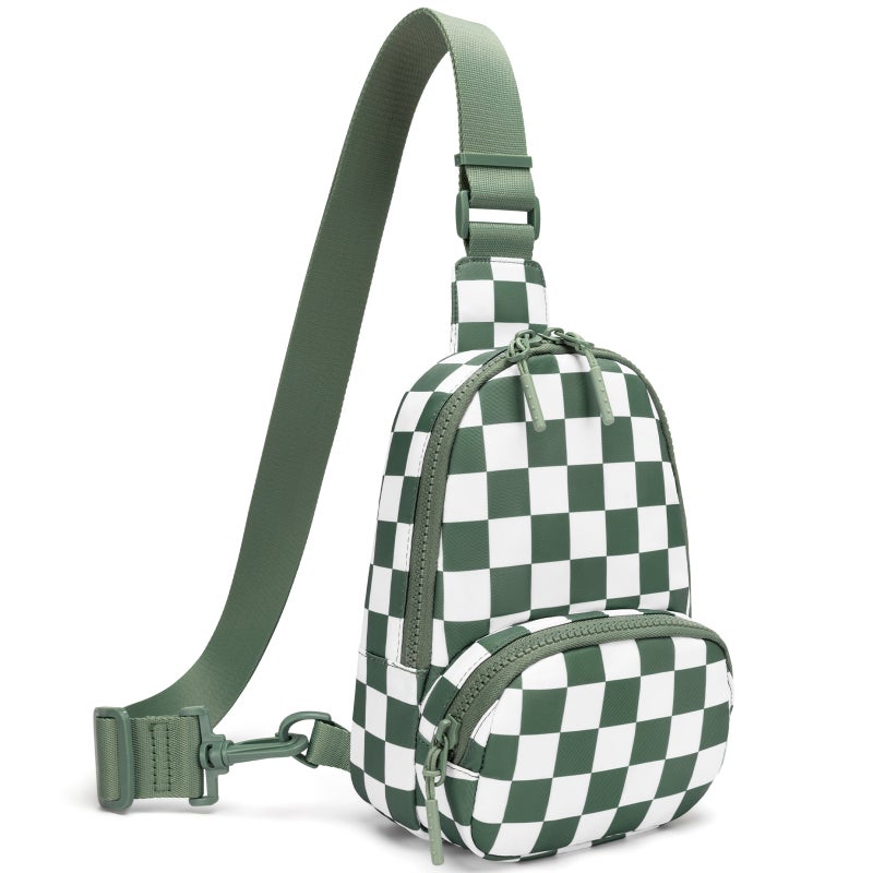 New Casual Shoulder Crossbody Bag Polyester Waterproof Fabric Chest Trendy Sports Small Crossbody Bag for Men and Women - Image 1