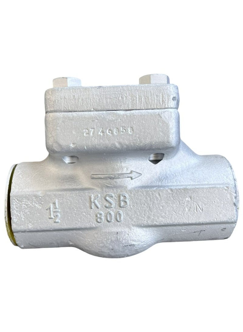 صمام فحص فولاذي مزور 800 NPT A105 KSB