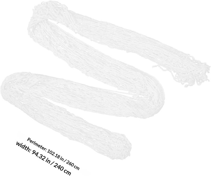 Healeved Elastic Cargo Net for Truck Bed 2.4x2.6m 5cm Mesh Hole, Container Safety Net for Securing Loads and Pet Gate, Balustrade Safety Netting Suitable for Outdoor and Indoor Use - Image 2