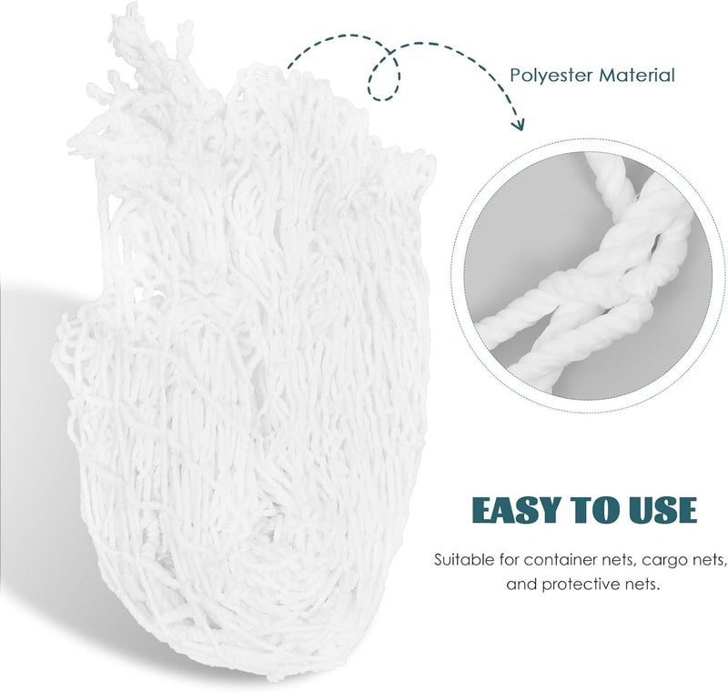 Healeved Elastic Cargo Net for Truck Bed 2.4x2.6m 5cm Mesh Hole, Container Safety Net for Securing Loads and Pet Gate, Balustrade Safety Netting Suitable for Outdoor and Indoor Use - Image 3