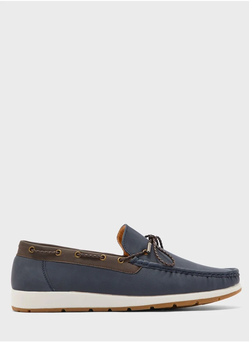 Robert Wood Faux Suede Casual Slip Ons