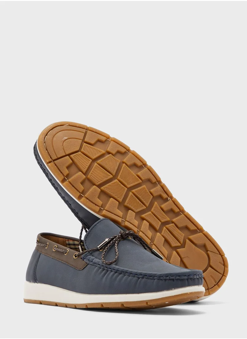 Robert Wood Faux Suede Casual Slip Ons