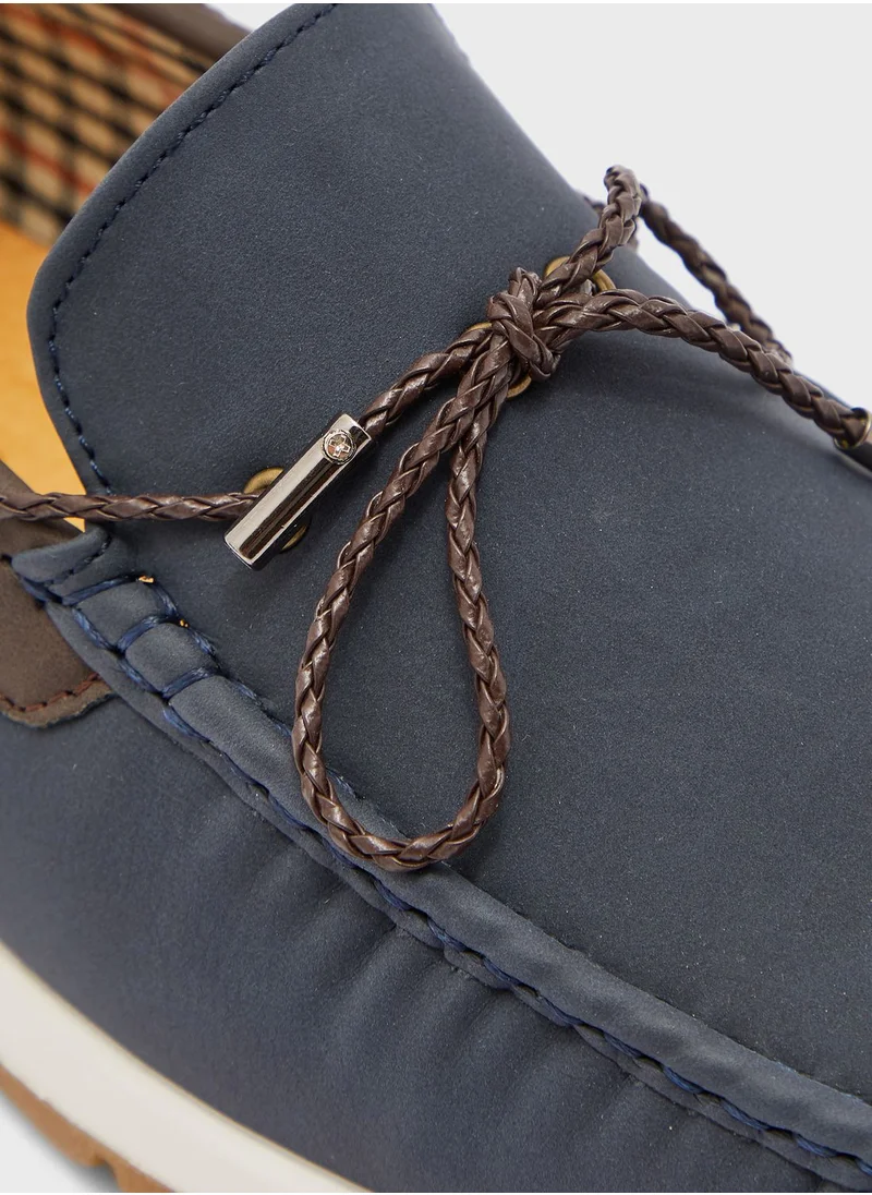 Robert Wood Faux Suede Casual Slip Ons