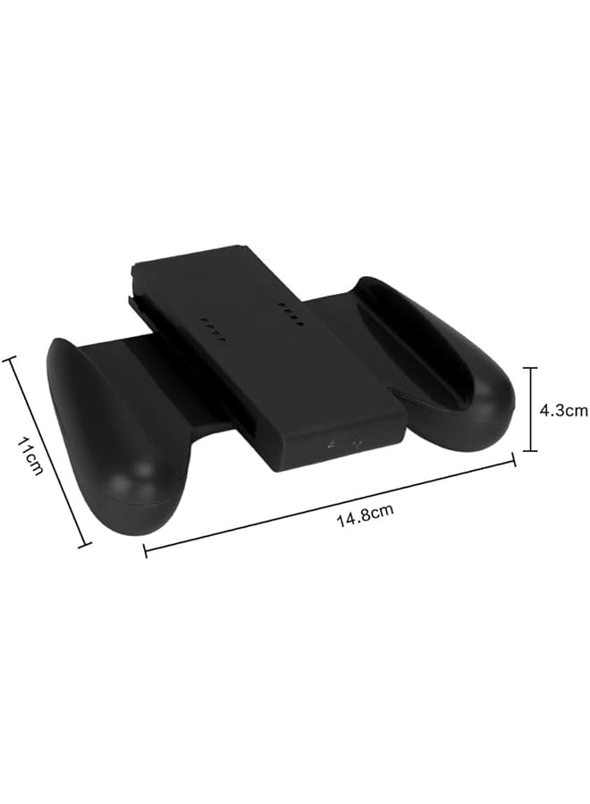 جيه زد اس مقبض تحكم مريح لجهاز تحكم جوي كون الأيمن والأيسر، مصنوع من مادة ABS، تصميم متين ومريح، باللون الأسود - Image 2