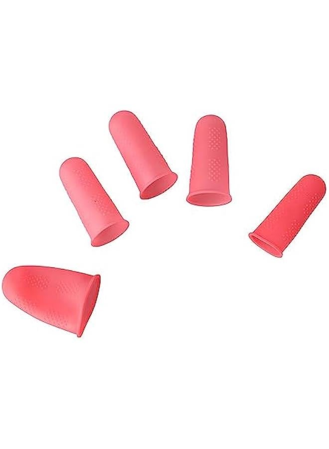 Generic 20 Pcs Silicone Finger Caps for Hot Glue Gun,Reusable Finger Protectors Covers, Adhesives Sewing Crafts Embroidery Needlework Tool, 3 Sizes/4Color - Image 5