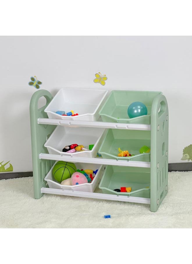 IRIS 3 Tier Toy Organiser With 6 Boxes  - Image 1