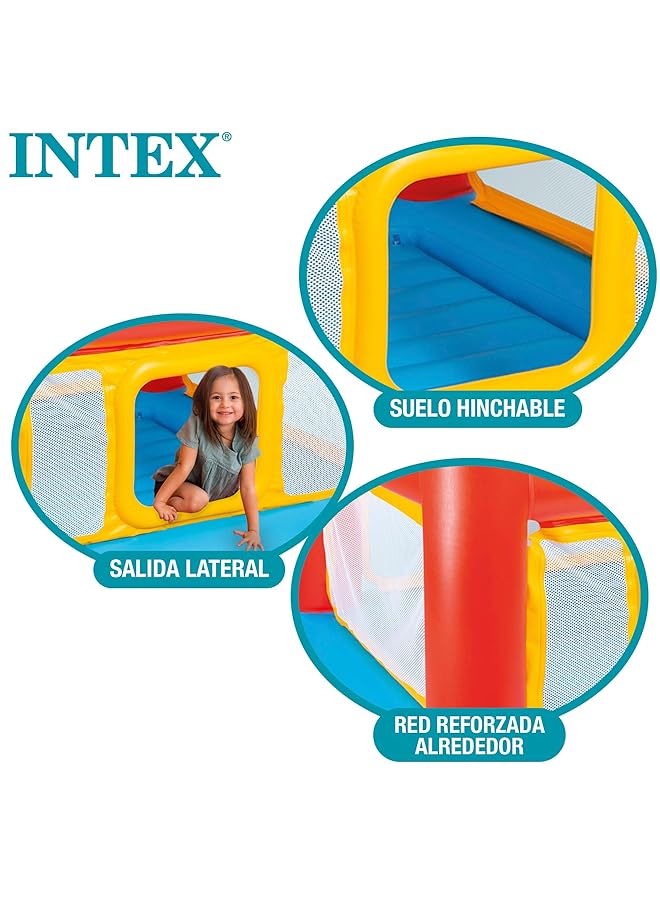 INTEX Playhouse Jump O Lene Multi Colour 48260Np Black Playhouse Jump O Lene Age 3 6 48260Np - Image 3