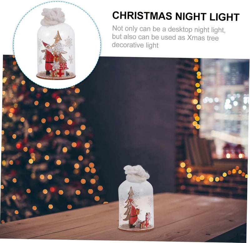klarako 1pc Christmas Hanging Night Lamp LED Decorative Light Home Decor Creative Adornment Atmosphere Xmas for - Image 3