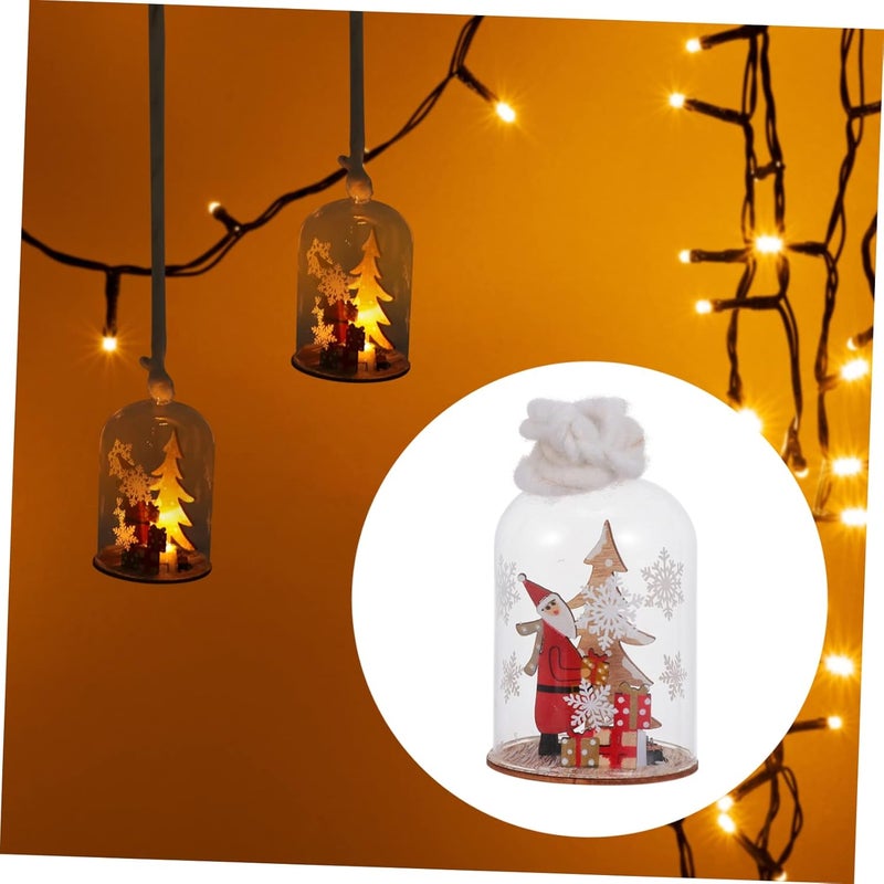 klarako 1pc Christmas Hanging Night Lamp LED Decorative Light Home Decor Creative Adornment Atmosphere Xmas for - Image 4