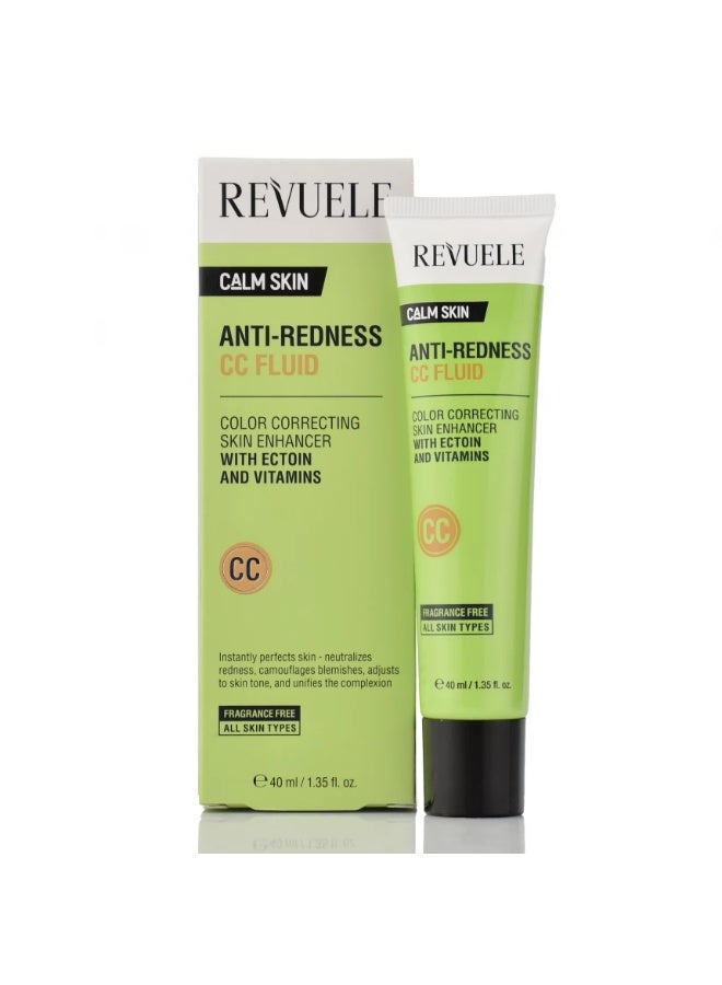 Revuele CC Cream Anti-Redness – A Multi-Functional Product for Perfect Skin Tone - Image 1