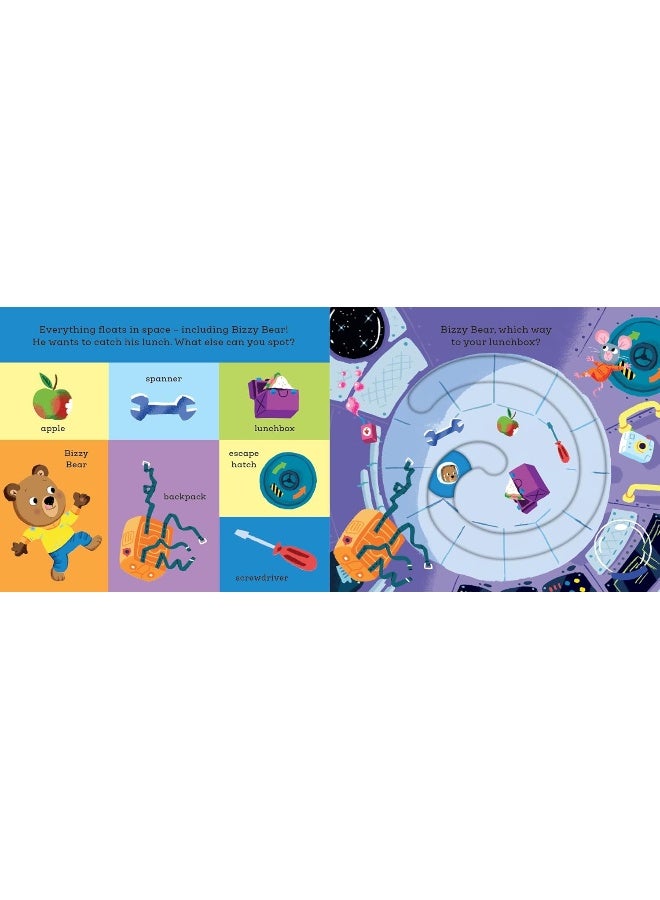 Bizzy Bear: Find and Follow In Space