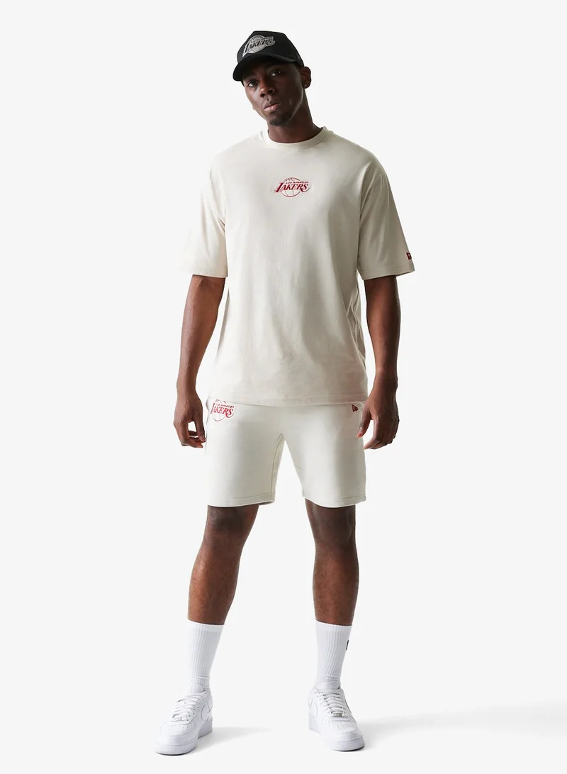 NEW ERA  Los Angeles Lakers Nba Le Oversized T-Shirt  | Best Price UAE