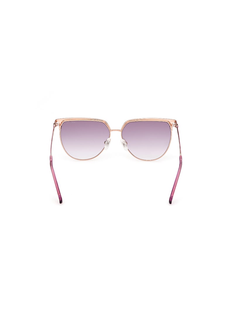 GUESS Full Rim Cat Eye Female Sunglass Gu0013283Z58 - Image 4