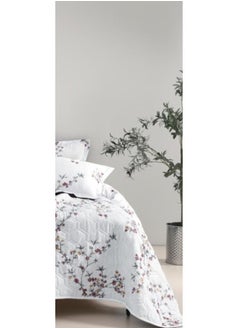 Red Rose A king-sized summer microfiber double bed sheet that adds beauty and elegance to your room, measuring 230*250cm.  - Image 4