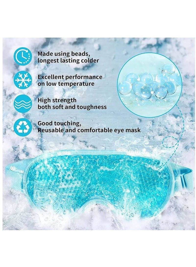 KENSON Eye Mask Reusable Cold and Hot Gel Eye Mask Sleeping for Dark Circles and Puffiness  - Image 3
