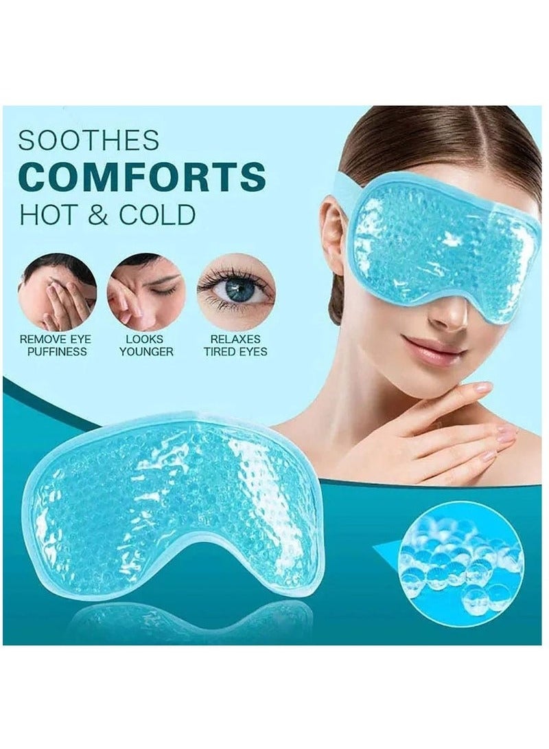 KENSON Eye Mask Reusable Cold and Hot Gel Eye Mask Sleeping for Dark Circles and Puffiness  - Image 4