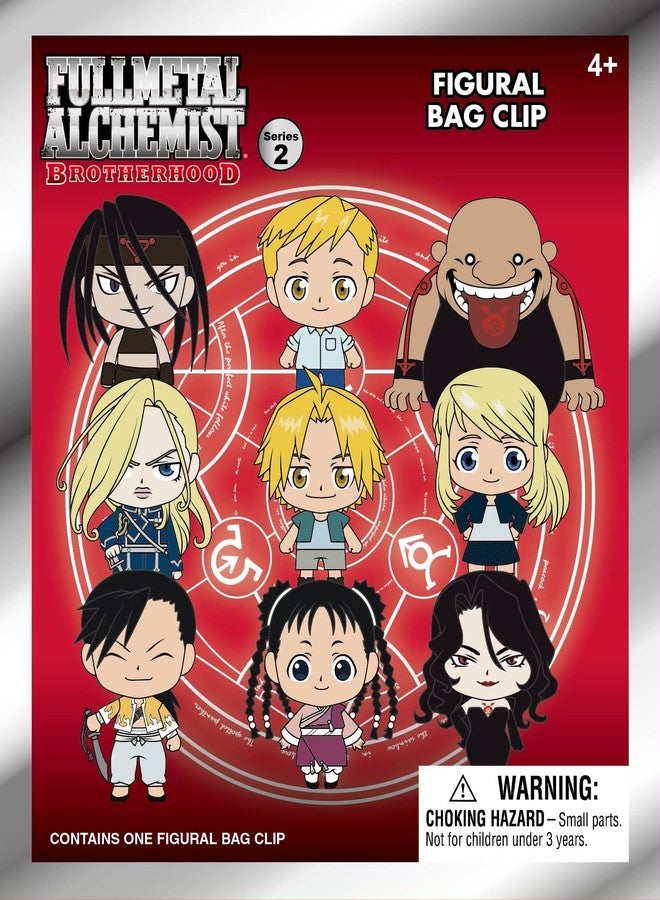 Monogram Full Metal Alchemist - 3D Foam Bag Clip Blind Bag - 24pc PDQ