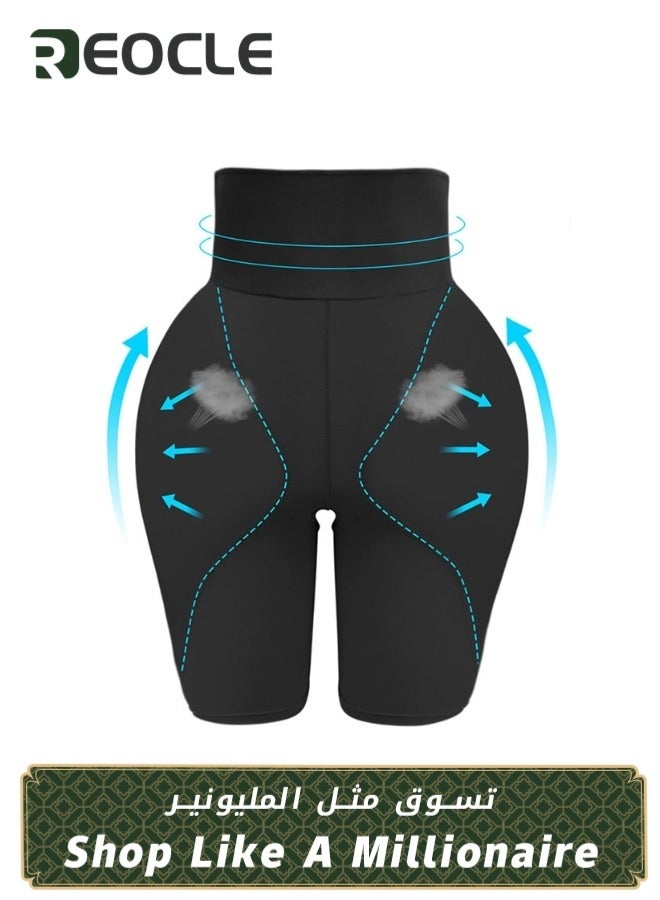REOCLE Women's Shapewear Padded Lifter Panties High Waist Trainer Tummy Control Body Shaper Enhancer Thigh Slim - Image 1