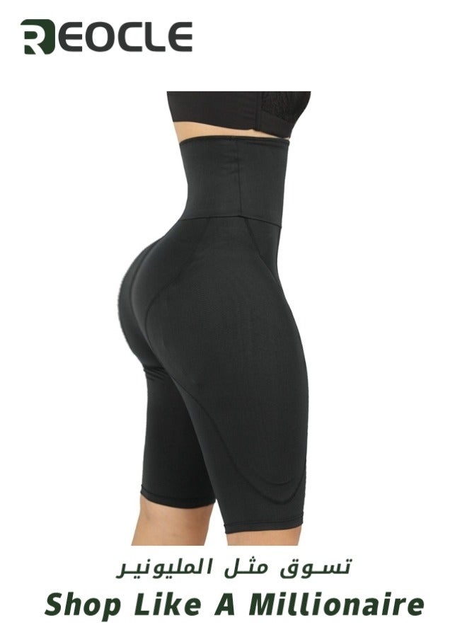 REOCLE Women's Shapewear Padded Lifter Panties High Waist Trainer Tummy Control Body Shaper Enhancer Thigh Slim - Image 3