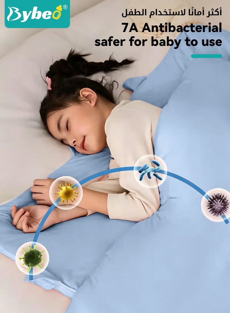 Bybeo 2-In-1 Baby Sleeping Bag & Quilt for Toddlers, Wearable Kids Blanket, Kids Sleep Sack, Toddler Milk Silk Quilt for Boys and Girls 0-8 Years Old, Machine Washable - Image 4