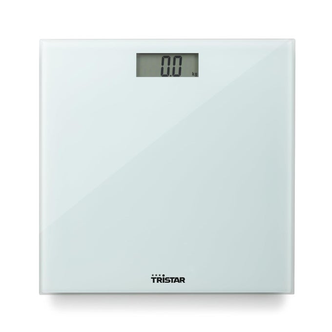 GLASS PERSONAL SCALE 150 KG CAPACITY CHOICE OF KG OR LB WHITE