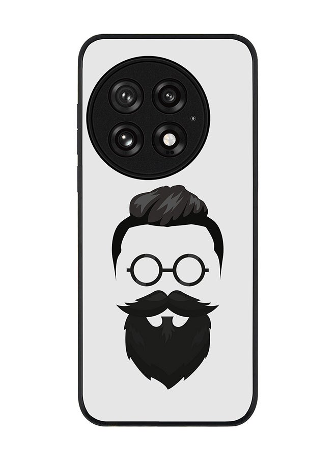 Stylizedd For OnePlus 13 5G Case,Slim fit Camera Protection, Shockproof Thin Phone cover  - Beard Hipster  - Image 1