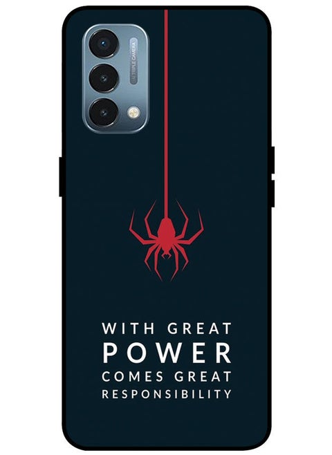 Protective Case Cover For OnePlus Nord N200 5G Smart Series Printed Protective Case Cover for OnePlus Nord N200 5G With Great Power Comes Great Responsibility