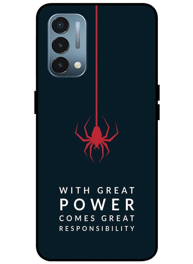 Protective Case Cover For OnePlus Nord N200 5G Smart Series Printed Protective Case Cover for OnePlus Nord N200 5G With Great Power Comes Great Responsibility