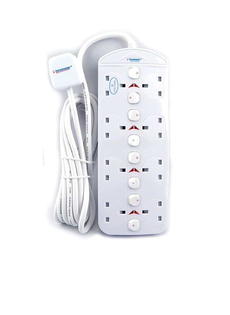 Terminator - Extension 8G/3M TPB 838-UK Socket, Individual Switch Terminator - Image 1