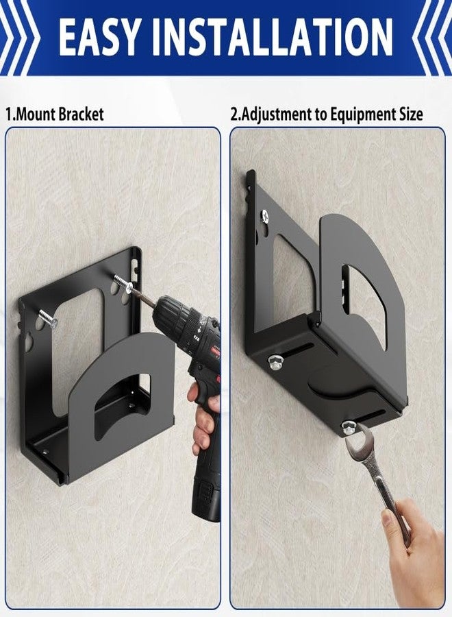 YanTuo 2 Pcs Cable Box Mount, Adjustable Wall Mount Holder for Small Wide Devices, Like Streaming Media Devices, DVD Players and Boxes - Image 4