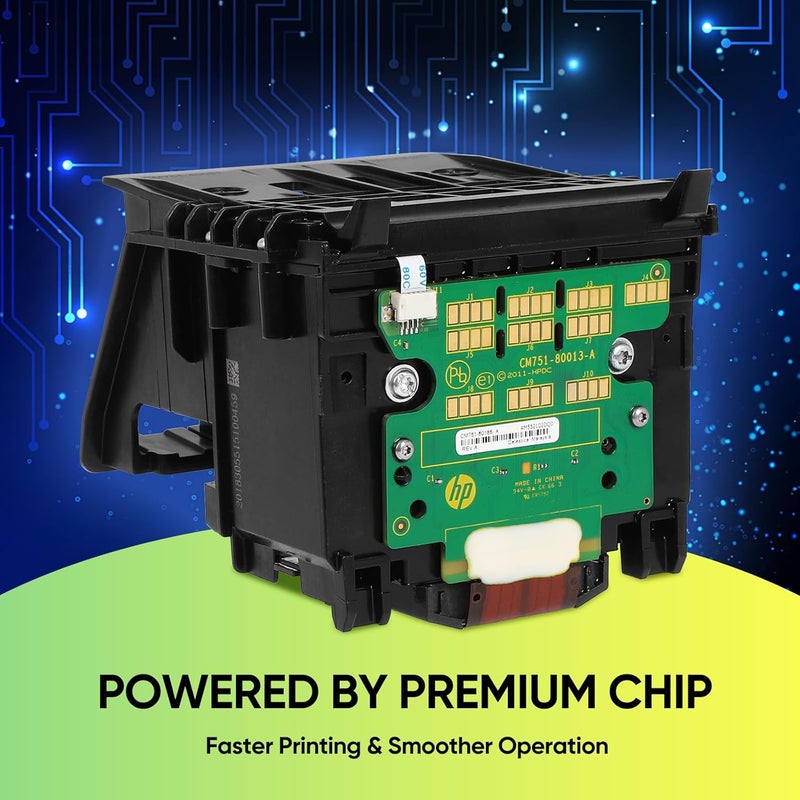 FAHKNS رأس طباعة ملون بديل HP 950 951 لطابعات HP Officejet Pro 950 951 و Pro 8100 8600 8700 250DW 251DW 276DW 8610 8620 8625 8630 - Image 5