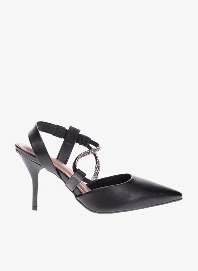 Beira Rio High Heels Sandals with Back Strap – Elegant sling Back Heels for Girls & Ladies