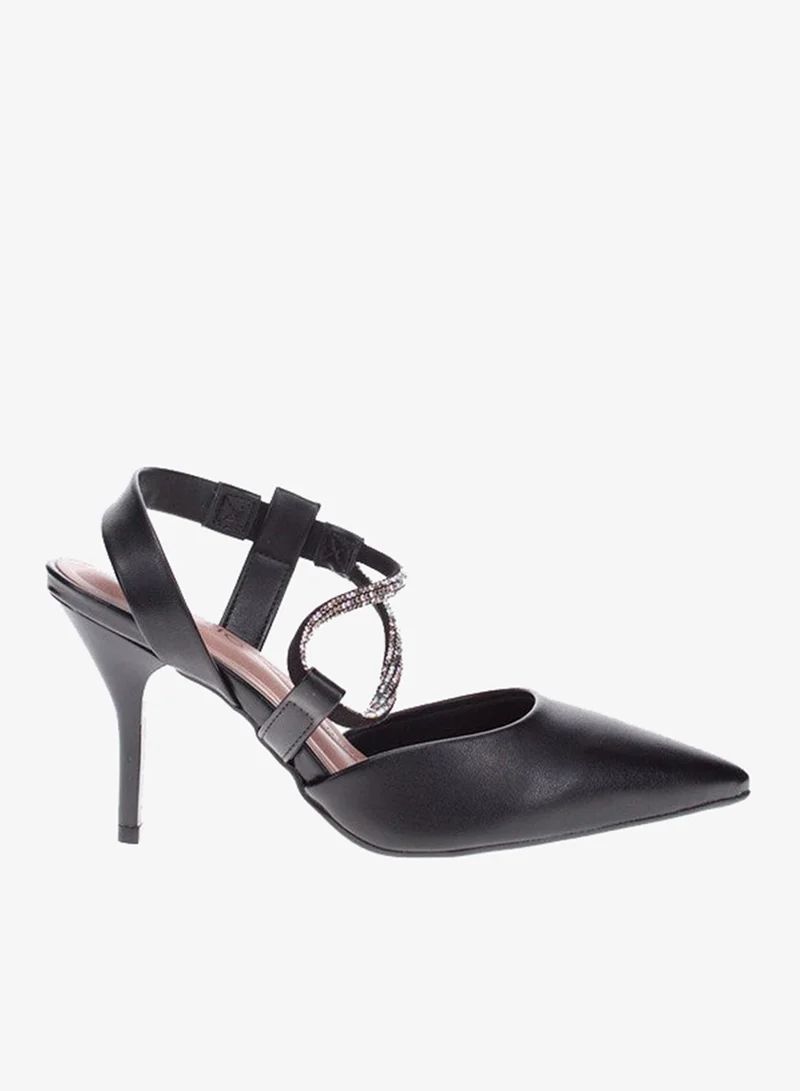 Beira Rio High Heels Sandals with Back Strap – Elegant sling Back Heels for Girls & Ladies