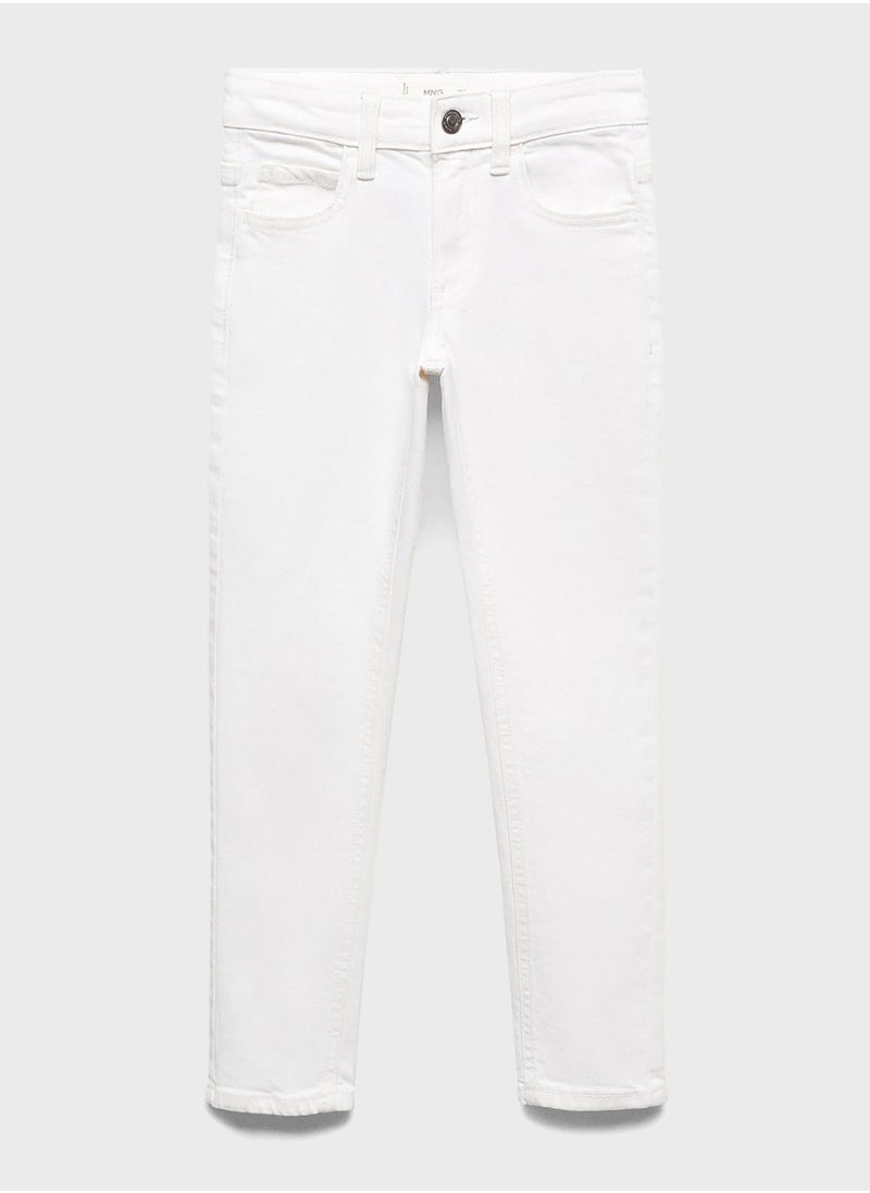 MANGO - Kids Regular Fit Jeans - Image 1