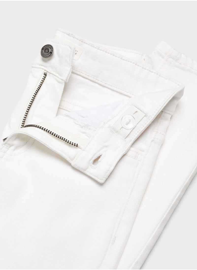 MANGO - Kids Regular Fit Jeans - Image 1
