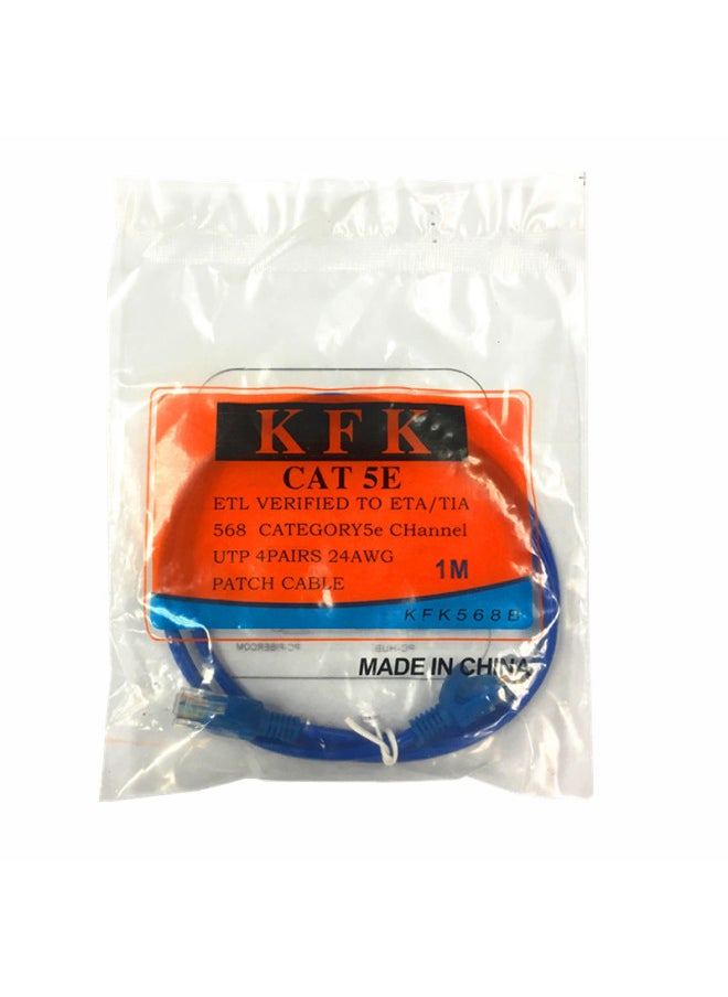 Generic Direct Sales Super Five Computer Network Jumper Finished Crystal Head Network Cable 1 M 2 3 5 10-50 M-Color:Ultra-five White Copper-clad Aluminum-Line Length:50 M  - Image 5