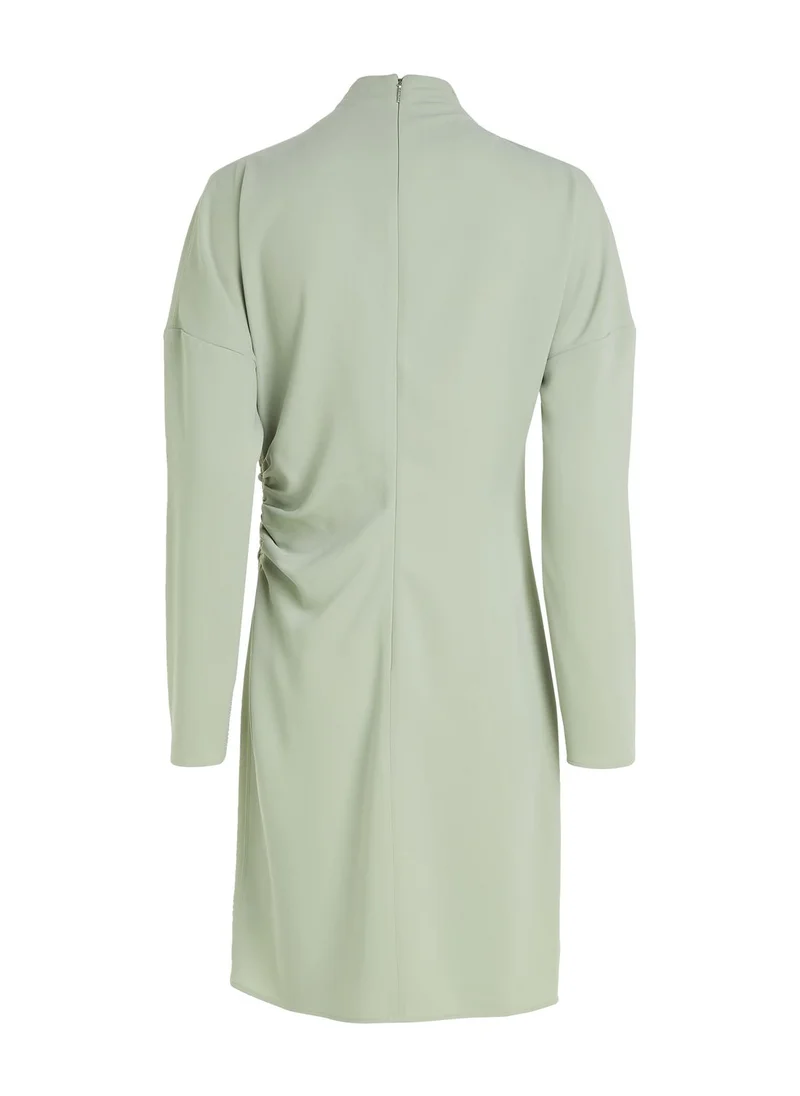 CALVIN KLEIN High Neck Knitted Dress