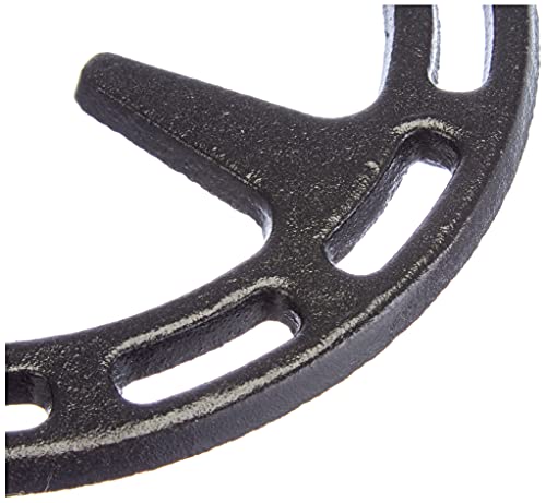 Ilsa Gas Ring Reducer, 4.75-Inch, Cast Iron, Black - Image 3