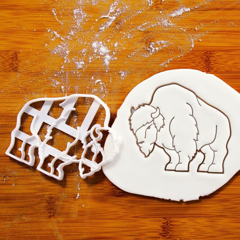Bakerlogy Wood Bison Body cookie cutter  1 piece - Bakerlogy - Image 1